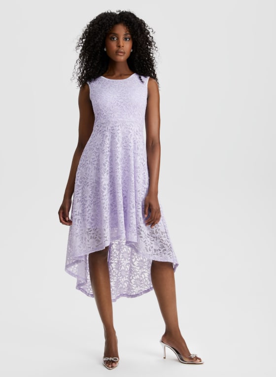 High-Low Lace Dress