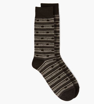 Dot & Stripe Pattern Socks