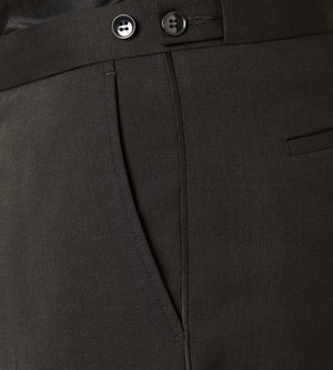 Slim Fit Solid Tuxedo Pants