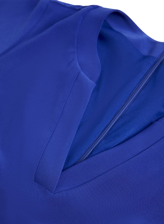 Wide Leg V-Neck Jumpsuit