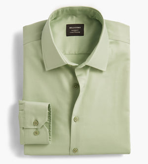 Modern Fit Non-Iron Sateen Dress Shirt