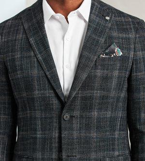 Modern Fit Woven Check Sport Jacket