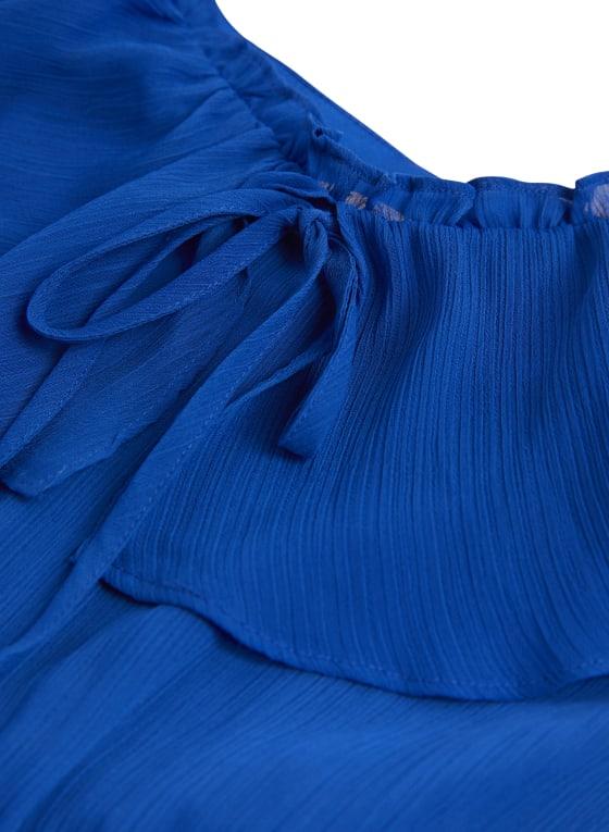 Ruffle Detail Maxi Dress