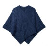 aran woollen mills poncho channe inkt