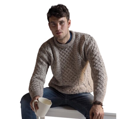 Aran Crafts trui (unisex) Inis Mór - Skiddaw