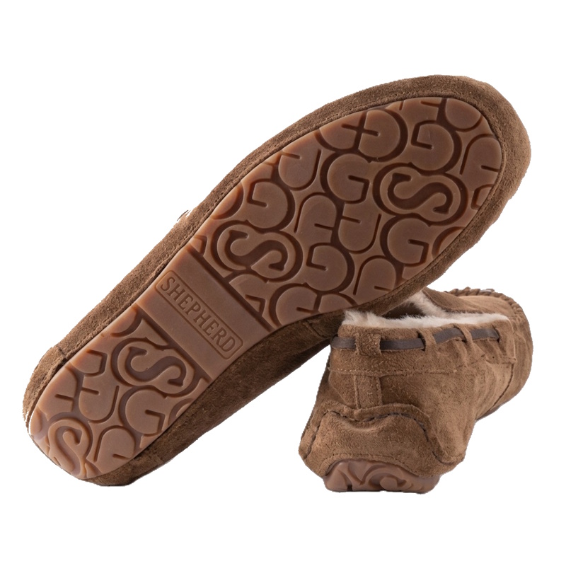 Shepherd damespantoffel Mirre - Chestnut – Bild 2