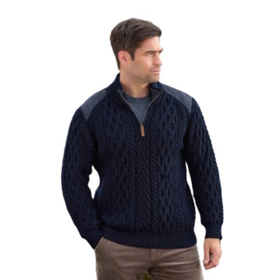Aran Crafts Herentrui Curracloe - Navy