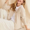 aran woollen mills vest laura linnen