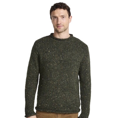 aran woollen mills trui james groen