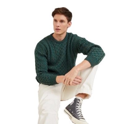 Aran Woollen Mills herentrui Kyan