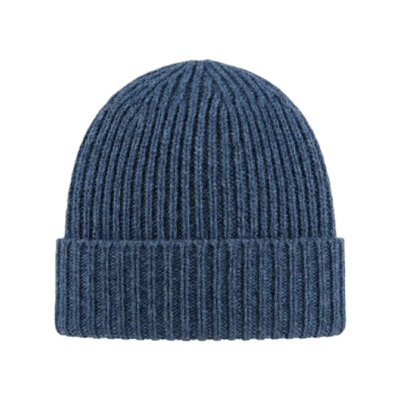 Aran Crafts wollen muts joe - Caspian Blue
