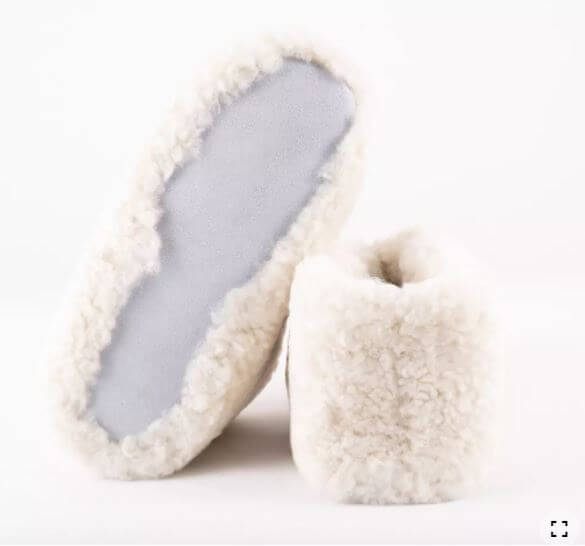 Chausson femme Ulla Shepherd - Creme – Image 2
