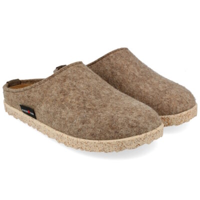 Haflinger Manhattan instappantoffel Beige