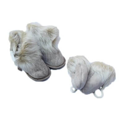 Fellhof Babysetje Yeti Grijs