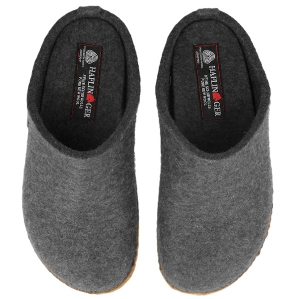 Haflinger pantoffel Emil - Antraciet – Bild 4