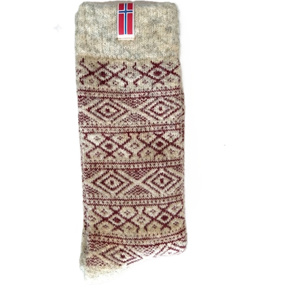 Woolwear Norwegische Wollsocken Kariert – Bild 4