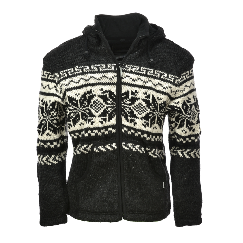 Pure Wool Herenvest Jan - Antraciet – Bild 2