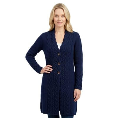 Irelandseye vest Danielle rich navy