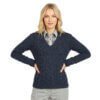 Irelandseye trui Elsa rich navy