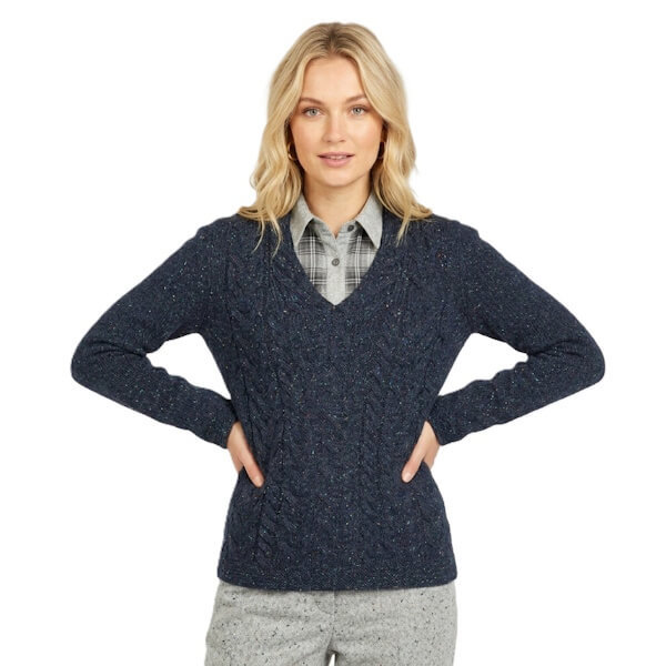 Irelandseye trui Elsa rich navy