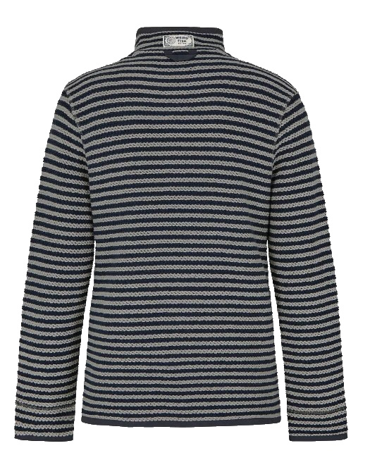 Weird Fish Herren-Pullover Shorling - Frost Grey – Bild 5