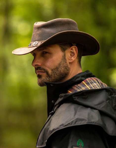 Walker and Hawkes Leren Cowboy Hoed – Image 2