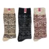 Woolwear noorse sokken ruitmotief