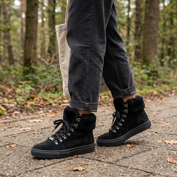 Shepherd Sneaker Karina – Zwart – Bild 2