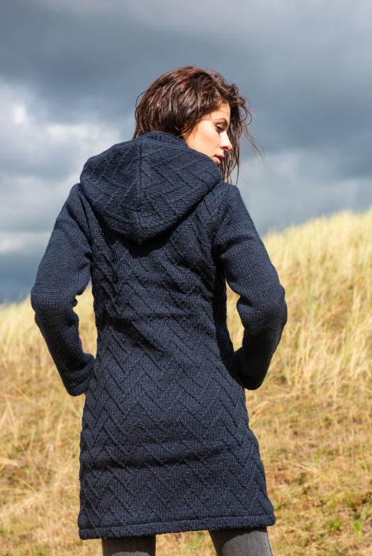 Pure Wool Damenjacke Sharon – Marine – Bild 2